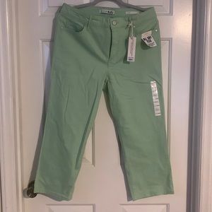 Brand New!! Light green capris